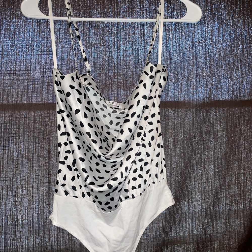 Polka dot blouse